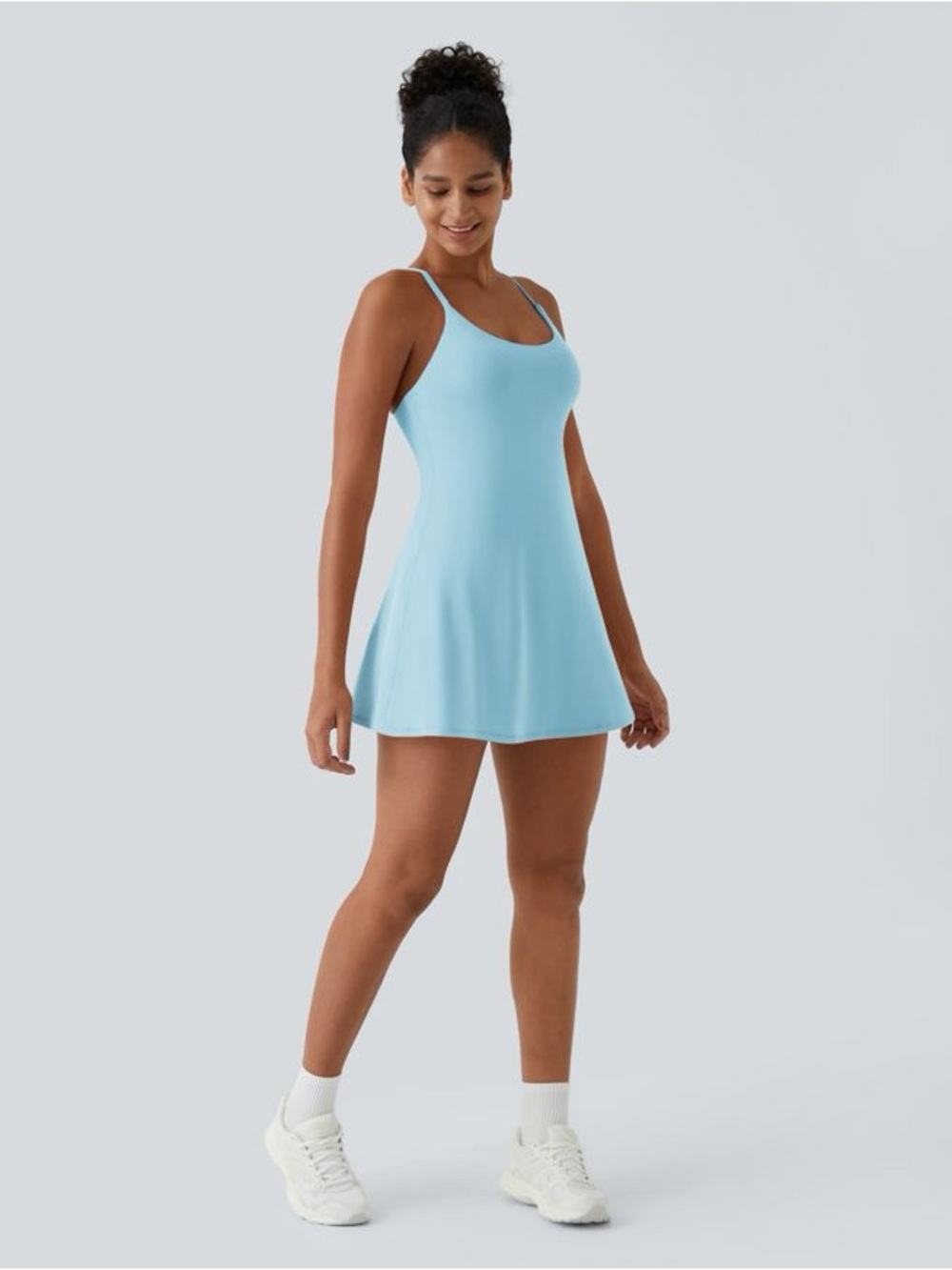 NWT Halara SoftlyZero™ Plush Backless Active Dress-Easy Peezy Edition Size XL - Picture 7 of 12